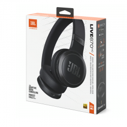 JBL LIVE 670NC Wireless On-Ear Headphones with True Adaptive Noise Cancelling Black